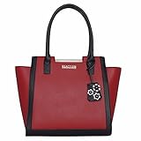 Kenneth Cole Reaction KN1939 Cheerleader Women's Tote, Shopper Handbag (BAKED APPLE/BLACK)