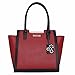 Kenneth Cole Reaction KN1939 Cheerleader Women's Tote, Shopper Handbag (BAKED APPLE/BLACK)