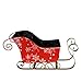 The Lucky Clover Trading Snow Flakes Sleigh Basket, Small