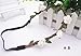 Hippie Love Flower Garland Crown Festival Wedding Hair Wreath Boho Floral Headband (White)