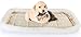 Deluxe Pet Bed 36 Inches – Bolster Padding Pet Bed - Ultra Soft & Durable Pet Bed for Cats and Dogs – Easy to Maintain - Machine Washable