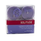 Essential Oil Infused Tealight Candles | Lavender & Ylang Ylang (4 Pack, Solitude) by Blumsi