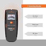 Stud Finder, Tacklife DMS04 Stud Sensor, Edge Finding Electronic Wall Scanner, Multi-Functional wall Detector, Metal/Live AC Wire/Wood Stud Scanner with LED/Sound Warning Indicator