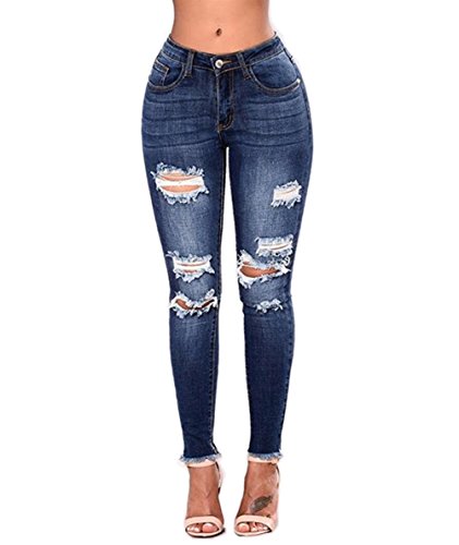 jeans with holes on the butt