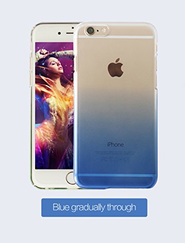 Iphone 6s case, qikafan ultra soft colorful clear shell…