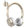 Vogek Wired Headphones with Microphone, Portable Foldable Headsets with Stereo Bass, Noise Isolating and Adjustable…