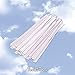 4 x 2-1/2x 9-1/2 Clear Side Gusset Food Packaging Cello Bags with Free Twist Ties (200 Bags and Ties Count) - 4