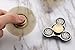 TOOBOM Metal Buffalo Fidget Spinner Last 3 Minutes, Quality Bearing Quiet Fidget Toy Stress Reducer Hand Spinner Tri Spinner for Kids Children Adult (Crystal Purple)