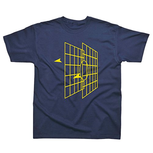 PosteesMillennium Falcon Target Computer Inspired T-Shirt