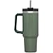 Stanley Adventure Reusable Vacuum Quencher Tumbler with Straw, Leak Proof Lid, Insulated Cup, Maintains Heat for 5.5 Hours, Cold for 9 Hours, and Ice for 40 Hours - 40oz