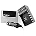 Insten Compact Battery Charger Set for Canon LP-E10 Battery