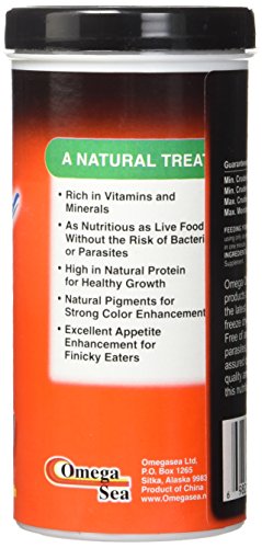 Freeze Dried Brine Shrimp 1.28oz.