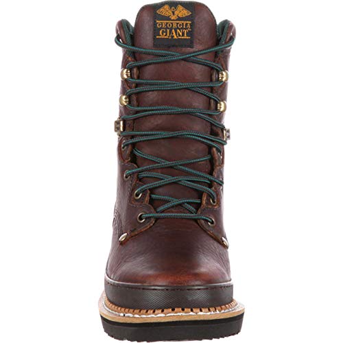 Georgia Men's Giant Work Boot-M Farm and Ranch, Soggy Brown, 11 M US - Thumbnail 2