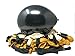 Aquila 100 Gold Black & White Pearl Balloons - 12