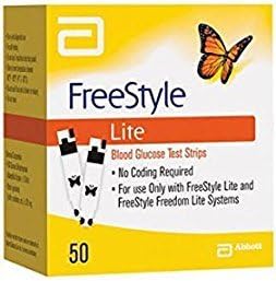 Freestyle Lite test Strips 100 or 50x2 Shipped from USA