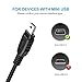 IBERLS 2-Pack USB Mini Cable Long Power Cord for Garmin Nuvi Navigator 2589lmt, 50lm, 2555lmt, 2595lmt, 40lm, 1300, 255w, 1450, 1350, 500, 800, 200, 62s Charger Cord