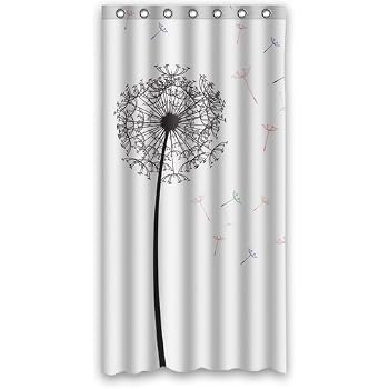 Amazon.com: Custom Personalized Dandelion Shower Curtain ...