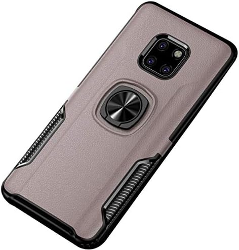 16Jessie Case Compatible with Huawei Mate 20 Pro,Ultra Slim Soft TPU Magnetic Car Mount case with 360 Degree Ring for Mate 20 Lite (Rose Gold, Huawei Mate 20 Pro)