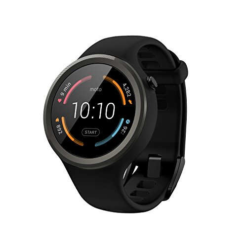 Motorola Moto 360 Sport - 45mm, Black