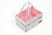 Diaper Caddy, Nursery Storage Bin & Tote Bag for Car Travel and Portable Organizer for Girls & Boys for Changing Table, Great Registry Shower Gift by In Real Life