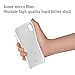 iPhone X Case, iPhone 10 Case, Muti-layer Matte Hard PU Leather Cover Shock Absorbing Case Microfiber Soft Lining Cloth Cushion Shell [Supports Wireless Charging] for Apple iPhone X 10 Edition (White)