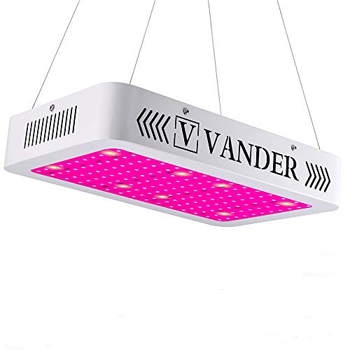 Vander 2000W Led Grow Light for Indoor Plants Veg and Flower with Full Spectrum UV&IR