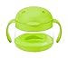 Ubbi Tweat No Spill Snack Container for Kids, BPA-Free, Toddler Snack Catcher, Green