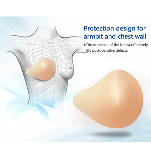 Silicone Breast Forms Women Mastectomy Prosthesis Armpit Make Up Type