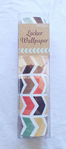 Peel &amp; Stick Locker Wallpaper by DesignBasics (Natural Chevron)
