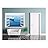 Wall26 Removable Wall Sticker / Wall Mural - Paper Boat Sailing on Blue Water Surface | Creative Window View Home Decor / Wall Decor - 36"x48"