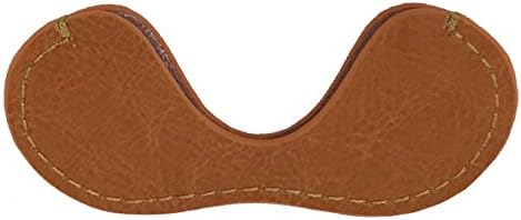 EDC Fidget Spinner Toy Bag Box Case Holster By Ikeer,Hand Spinner Bag Box Case Split Leather Yellow