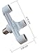 Uniox Standard Medium Base Light Bulb Socket 3 in 1 Splitter Adapter