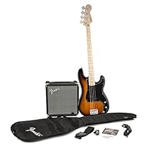 Squier by Fender P Bass Guitar Pack - Sunburst
