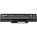 NinjaBatt Battery for Toshiba PA5109U-1BRS Satellite C50 C55 PA5110U-1BRS PA5108U-1BRS PABAS272 PABAS271 PABAS273 - High Performance [6 Cells/4400mAh/48wh]