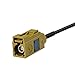 Eightwood Shark Fin Satellite Radio Antenna Fakra Curry K Female for Sirius XM Car Radio Stereo Receiver 2320-2345mhz