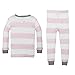 Burt's Bees Baby - Unisex Toddler Pajama Tee & Pant Set, 100% Organic Cotton