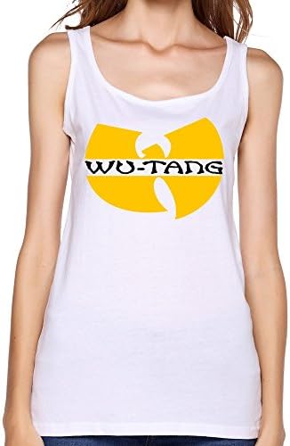 RZF Top Women's Wu Tang Clan Logo Tank Top Size L White