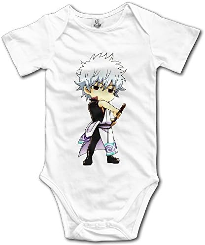 Baby Boys Girls Gin Tama Shinpachi Shimura Hideaki Sorachi Bodysuit Onesies