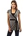 PattyBoutik Womenâ€s V Neck Cap Sleeve Wrap Tunic Top