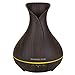 MAJESTIC PURE Essential Oil Diffuser - Advanced Cool Mist Humidifier, Ultrasonic Aromatherapy Diffuser with Strongest Mist Output - Best Coverage, Longer Run Times, BPA Safe - 400ml