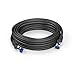 KabelDirekt – Network Cable – 5Gbps, for Maximum Fiber-Optic Internet Speed – 75ft, Available in 1-100ft – Ethernet & LAN Cable for Gigabit Networks, Router/Modem, RJ45 (Black/Silver)
