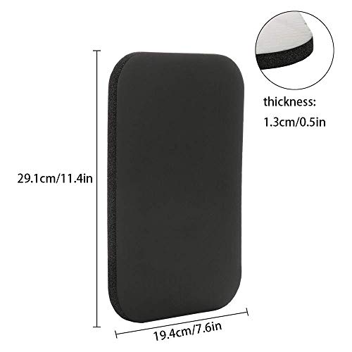 lulalula-15mm-Yoga-Knee-Pad-Rectangle-Yoga-Knee-Pad-Cushion-for-Pilates-and-Floor-Exercise-Extra-Padding-Support-for-Knees-Wrists-and-Elbows-Black