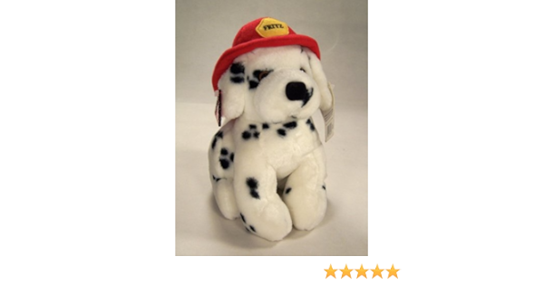 stuffed dalmatian fire dog