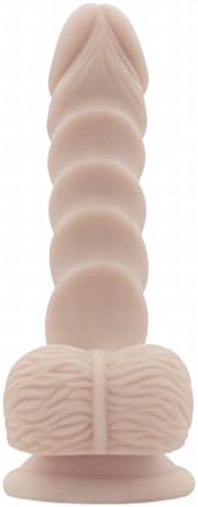 KIU2J Good Toy for women' Health--Great for Sleep - 7.68 Inch Realistic Liquid Silicone with Strong Suction Base Waterproof Package Discreetly