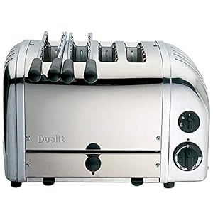 Dualit-Combi-22-Toaster-42174-Polished Dualit Combi 2+2 Toaster 42174 - Polished, Stainless Steel