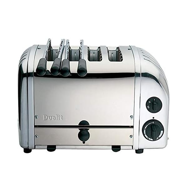 Dualit-Combi-22-Toaster-42174-Polished Dualit Combi 2+2 Toaster 42174 - Polished, Stainless Steel