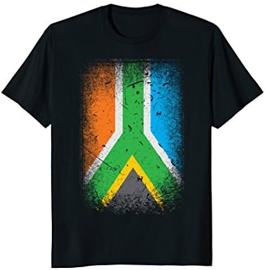 Vintage South Africa Flag T-shirt South African Heritage Tee