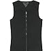 Tulucky Men's Slimming Body Shaper Tank Top Front Zipper Corset Vest(black,XXL)