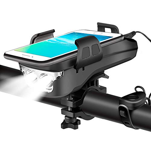 YIJIAOYUN 4-in-1 USB Rechargeable Bike Headlight Kuwait Ubuy