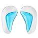 Arch Support Insoles (4 PCS) Pu Gel Foot Massage Flat Feet Insoles 2 Pairs